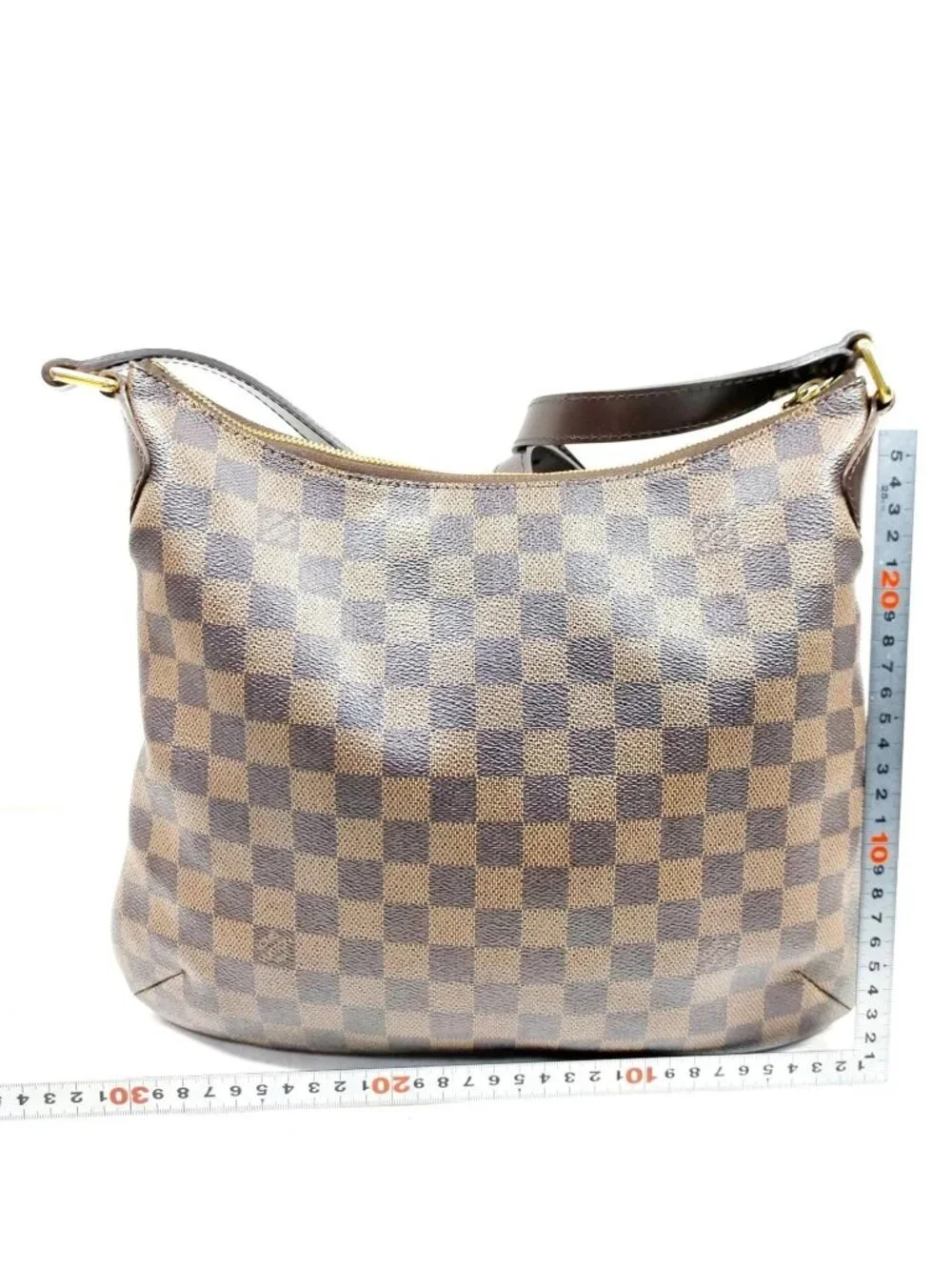Authentic Louis Vuitton Bloomsbury PM Damier Ebene Crossbody Shoulder Bag